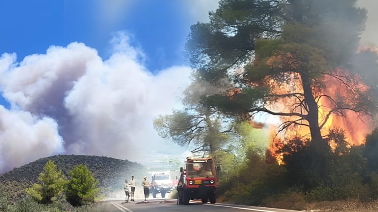 Μάχη με τις φλόγες στο Σοφικό Κορινθίας -Τρεις πυροσβέστες στο νοσοκομείο