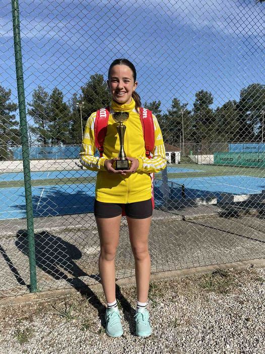 Την ΠΡΩΤΗ ΘΕΣΗ κατέλαβε η 13χρονη αθλήτριά μας Κατερίνα Μιχαηλίδου στο τουρνουά Ε3 (στην κατηγορία των 14ων ετών) που συνεχίστηκε και ολοκληρώθηκε στο Λιτόχωρο