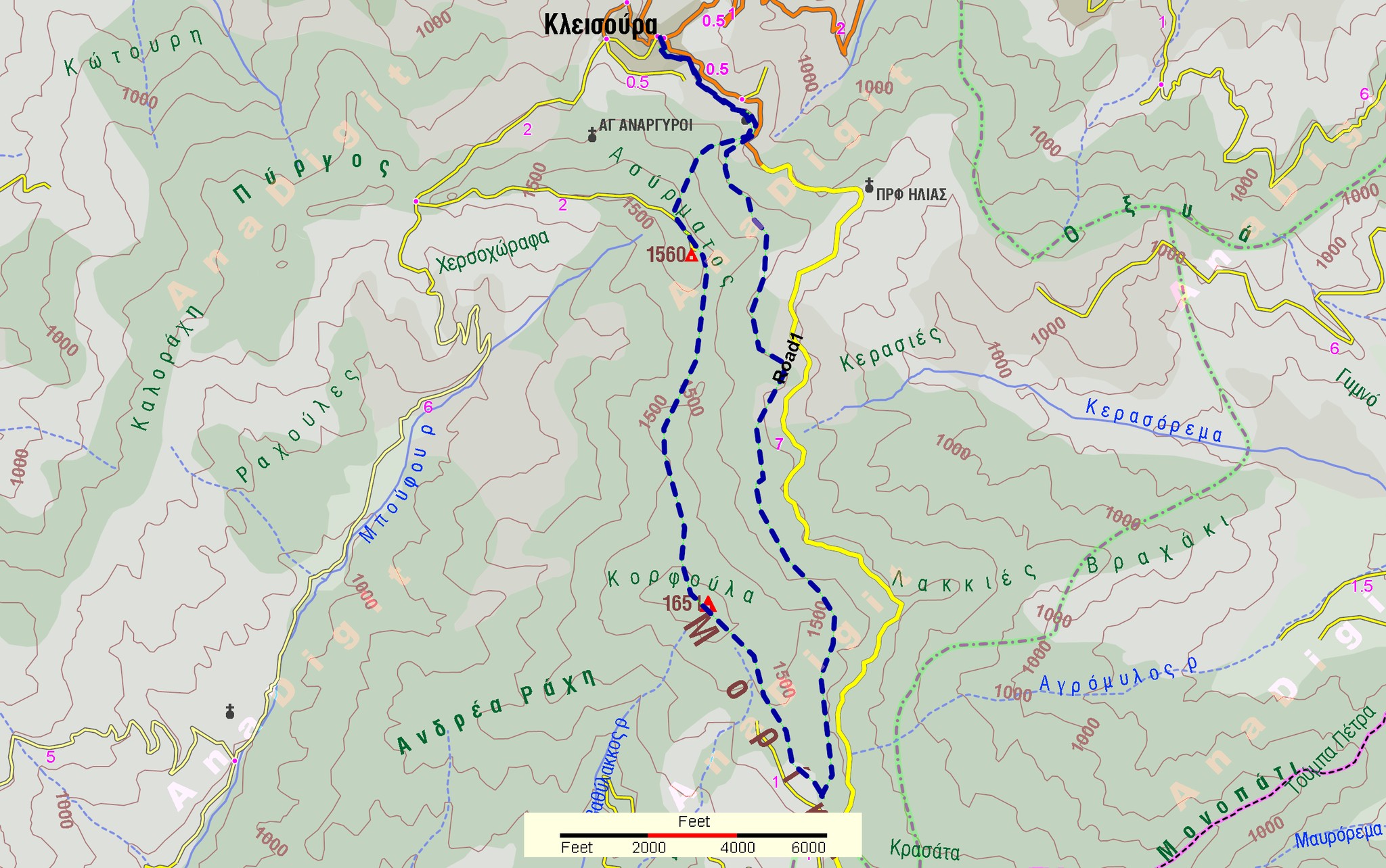 Η Ορειβατική Λέσχη Εορδαίας εξορμά στην Κλεισούρα  Κυριακή 25-2-2024 