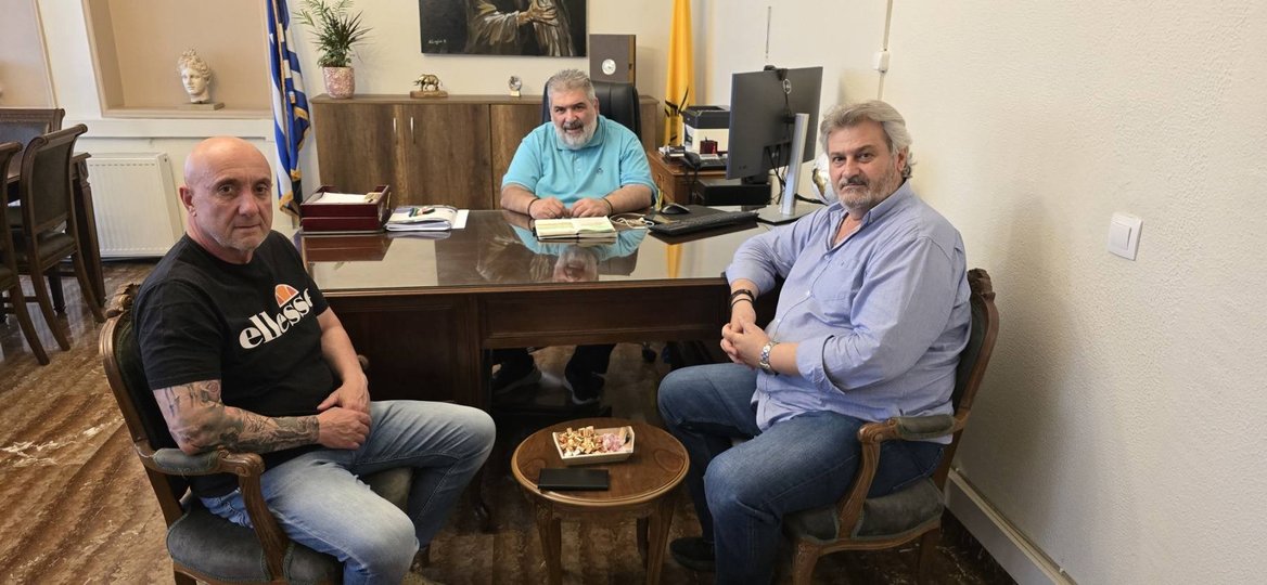 Με τον Δήμαρχο Εορδαίας συναντήθηκε το Προεδρείο του ¨ΣΠΑΡΤΑΚΟΥ¨