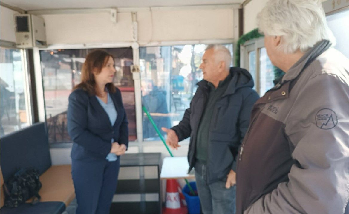 Καλλιόπη Βέττα: Συνάντηση με την Ένωση Ραδιοταξί «Ο Πτολεμαίος»