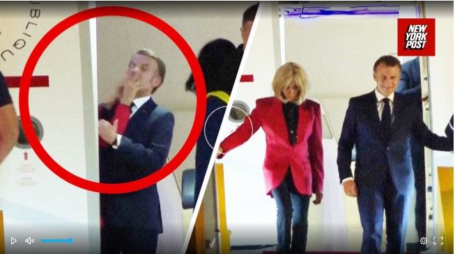  Ptolemais-post / Ντόναλντ Τραμπ: «Τηλεφώνησα στη Γαλλία, στον Μακρόν. Η σύζυγός του, του φέρεται εξαιρετικά άσχημα. Ακόμα αναρρώνει από το δεξί στο σαγόνι»