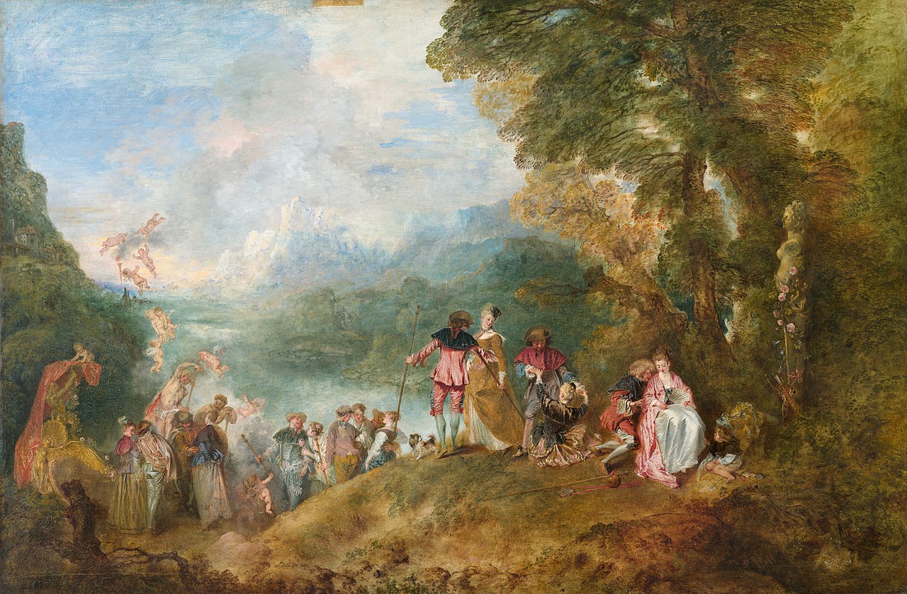 «Ταξίδι στα Κύθηρα» (1717) του Ζαν Αντουάν Βατό - Οι Ουτοπικοί παράδεισοι του Διαφωτισμού