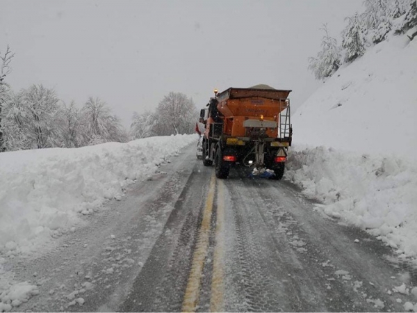 Δήμος Γρεβενών: Χιόνια στα ορεινά – Επί ποδός ολόκληρος ο μηχανισμός της Πολιτικής Προστασίας