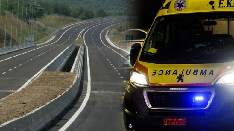  Τραγωδία με δύο νεκρούς σε διπλό τροχαίο στην Εγνατία Οδό