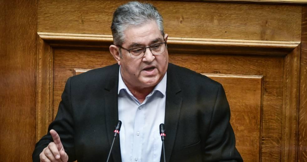 Κουτσούμπας: Καμιά εμπιστοσύνη στην κυβέρνηση, καμιά προσδοκία απ' τον ΣΥΡΙΖΑ