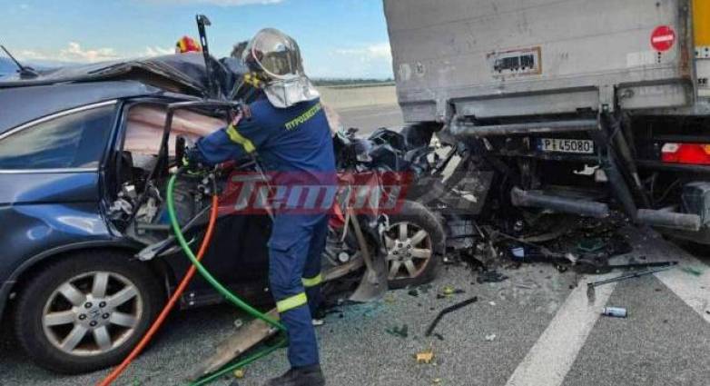 Θανατηφόρο τροχαίο δυστύχημα για ζευγάρι ηλικιωμένων στην Ε.Ο Πατρών-Κορίνθου