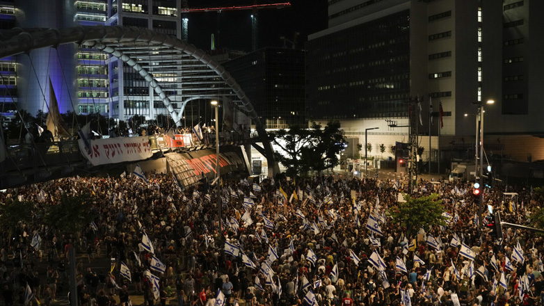  Τουλάχιστον 150.000 διαδηλωτές στο Τελ Αβίβ αποδοκίμασαν την κυβέρνηση Νετανιάχου