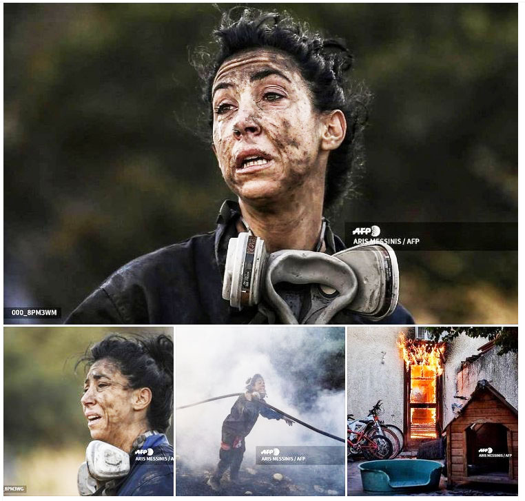 Φωτιά στην Ανάβυσσο: Κατερίνα Ιωαννίδου, από την Πολιτική Προστασία Σαρωνικού
