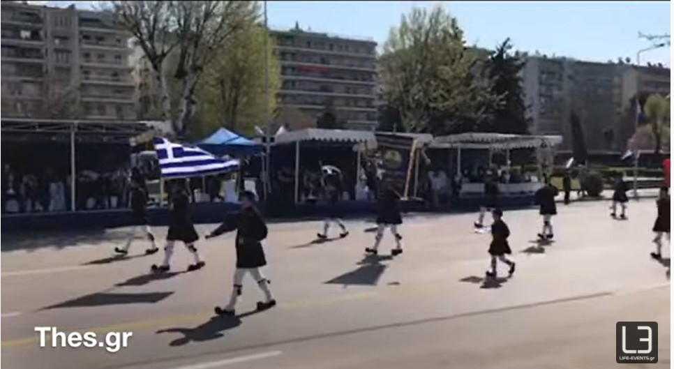Παρέλαση για την Εθνική Επέτειο της 25ης Μαρτίου στην Θεσσαλονίκη