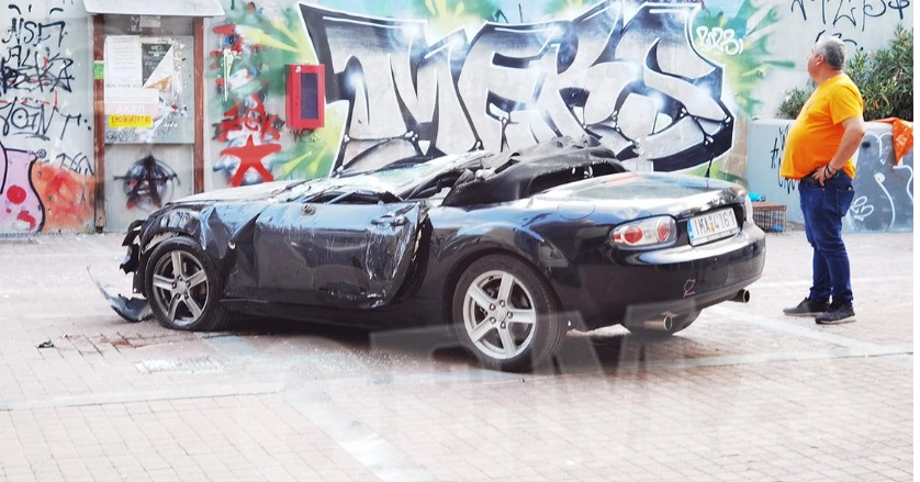 Νέο Ηράκλειο: Αυτοκίνητο «βούτηξε» στο κενό στο σταθμό του ΗΣΑΠ - Νεκρός ο οδηγός