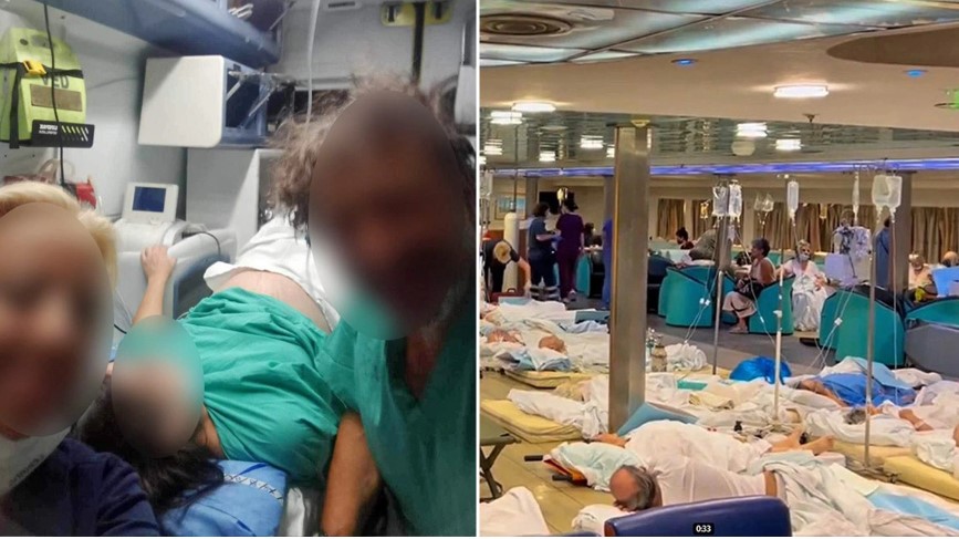  Η δύσκολη επιχείρηση εκκένωσης του νοσοκομείου στην Αλεξανδρούπολη - Έγκυος γέννησε καθοδόν σε ασθενοφόρο
