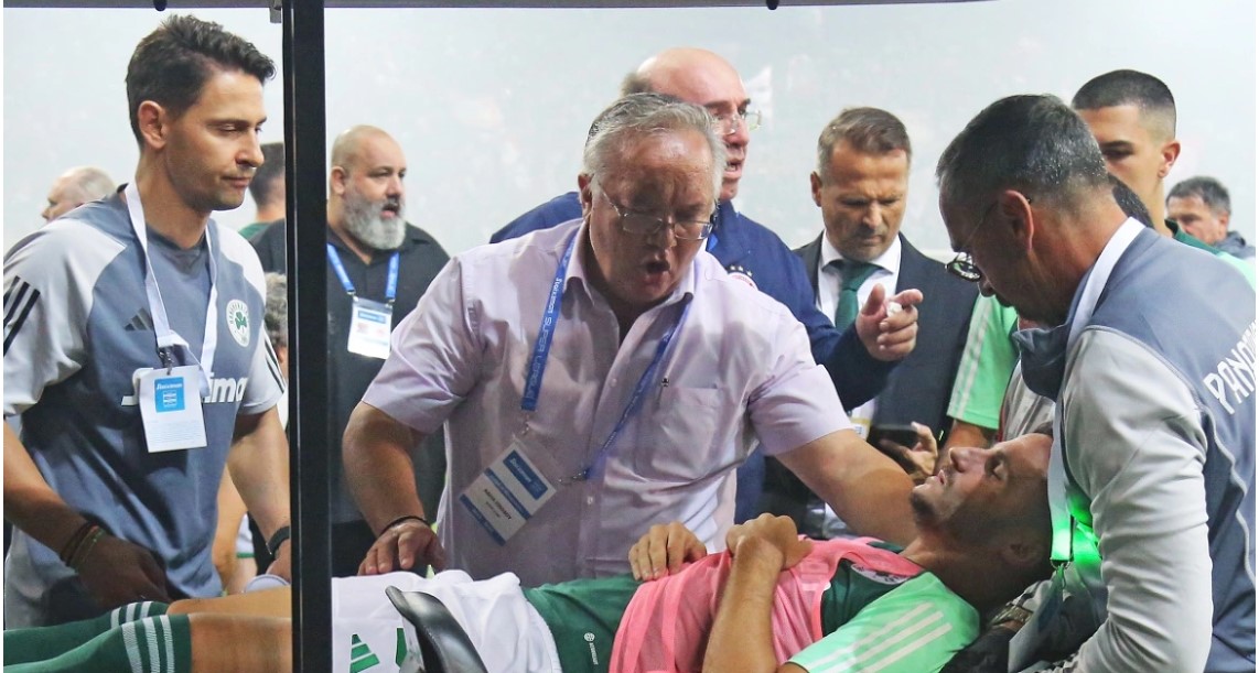 Ολυμπιακός - Παναθηναϊκός: «Ο διαιτητής έκανε κακή διαχείριση της κατάστασης» λέει ο γιατρός του ντέρμπι