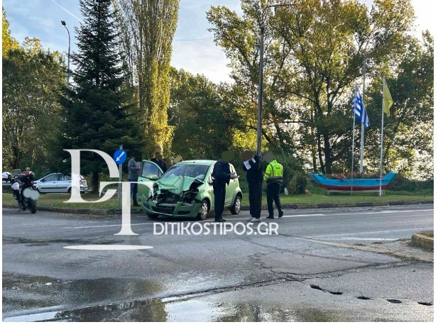 Καστοριά: Σοβαρό τροχαίο ατύχημα στην είσοδο της πόλης – ΦΩΤΟ