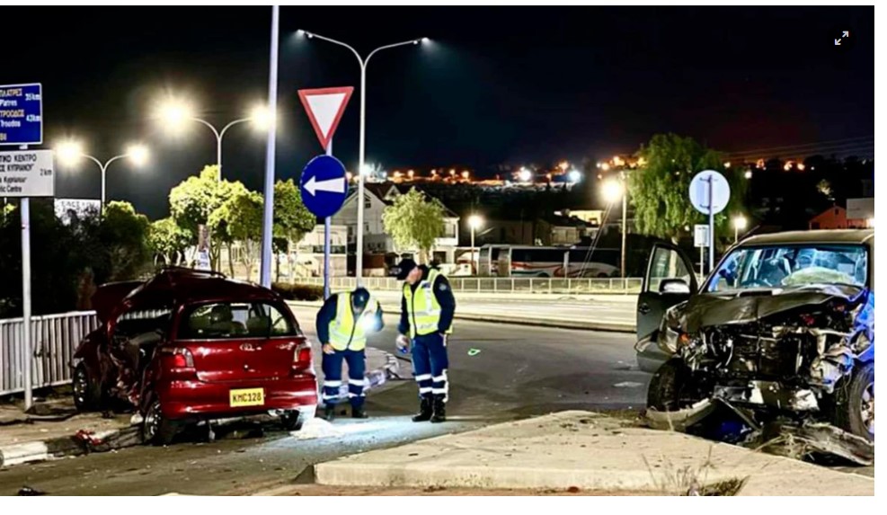 Οικογενειακή τραγωδία στην Κύπρο - Νεκροί παππούς, γιαγιά και δύο εγγόνια σε τροχαίο μετά την αλλαγή του χρόνου