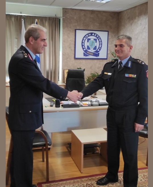 Επίσκεψη του Διοικητή Πυροσβεστικών Υπηρεσιών Περιφέρειας Δυτικής Μακεδονίας,με τον νέο Γενικό Περιφερειακό Αστυνομικό Διευθυντή, Ταξίαρχο κ. Κωνσταντίνο Σπανούδη