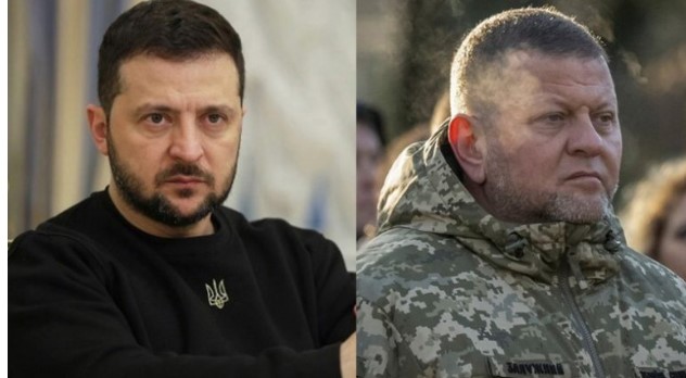  Ο Ζελένσκι καρατόμησε τον αρχηγό των ουκρανικών ενόπλων δυνάμεων, αρχιστράτηγο Ζαλούζνι  el