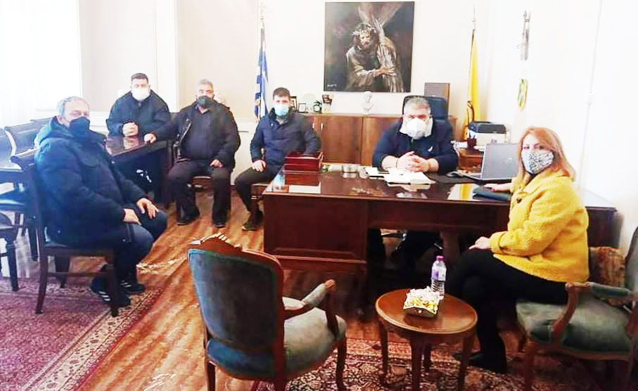 Συνάντηση του Παναγιώτη Πλακεντά με το διοικητικό συμβούλιο του νεοσύστατου Αγροτοκτηνοτροφικού Συλλόγου Ανατολικής Εορδαίας και Λεκάνης Νότιας Βεγορίτιδας