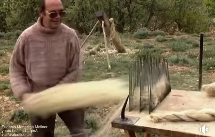 Πώς γίνεται το παραδοσιακό σχοινί κάνναβης