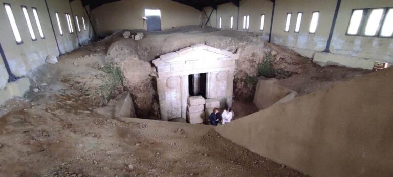 Εορδαία: O Mακεδονικός τάφος της Σπηλιάς αποτελεί μέρος εκτεταμένης Νεκρόπολης