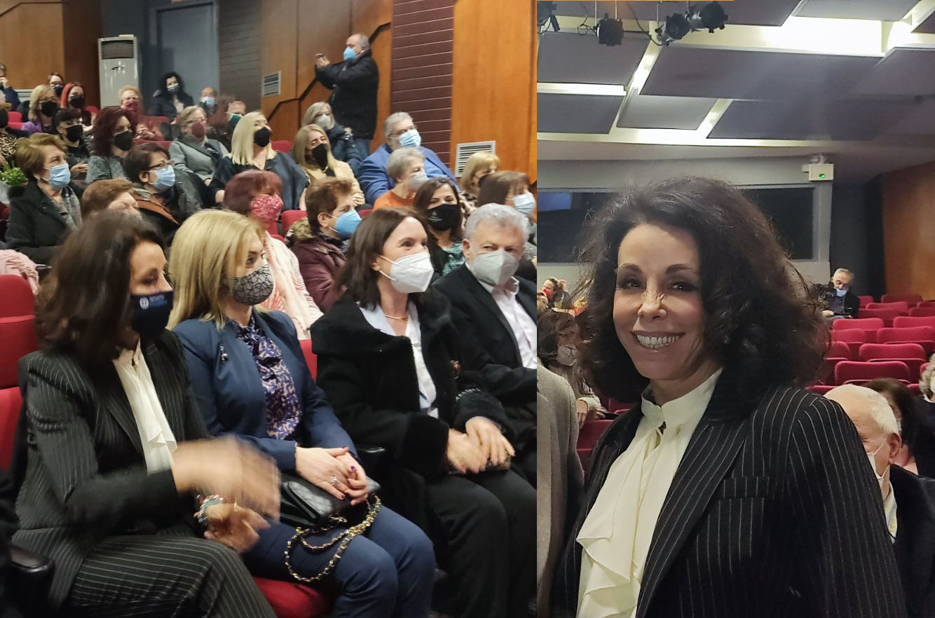 Πτολεμαΐς: Η Αντιπεριφερειάρχης Μητροπολιτικής Ενότητας  Θεσσαλονίκης,  Βούλα Πατουλίδου, μίλησε σε εκδήλωση αφιερωμένη στη γυναίκα, το απόγευμα της Κυριακής 