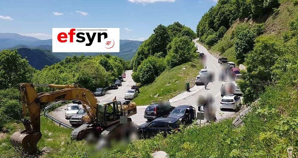 Νυμφαίο: αστυνομική επιχείρηση ενάντια στο «μπλόκο» κατοίκων στις ανεμογεννήτριε