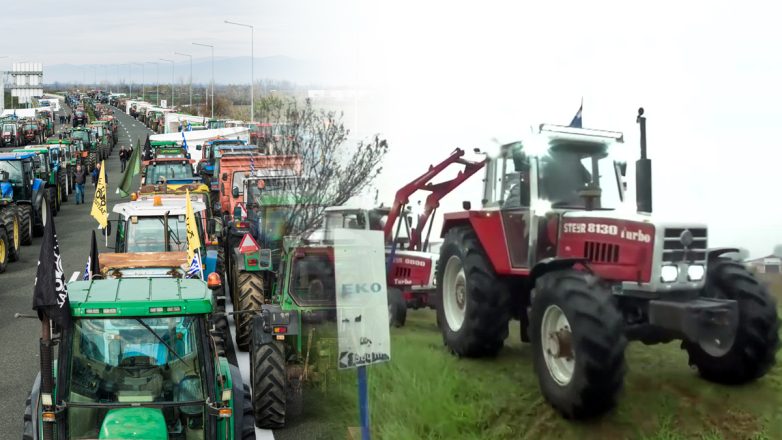 Προμαχώνας: Οι αγρότες έσπασαν το μπλόκο της αστυνομίας από τα χωράφια