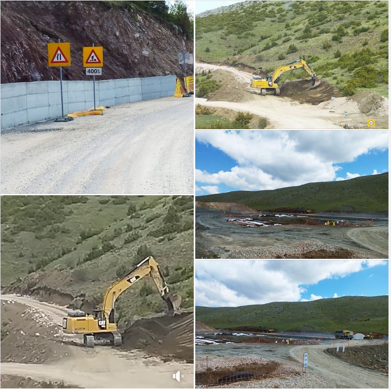 Νίκος Βουνοτρυπίδης: Φωτογραφίες (χθες) και βίντεο από τις εργασίες στο Βέρμιο