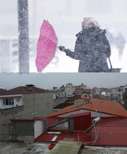 Πτολεμαΐς - (το πρώτο) Χιόνι τώρα, 30 Νοεμβρίου 2021 ώρα 12η πρωινή!