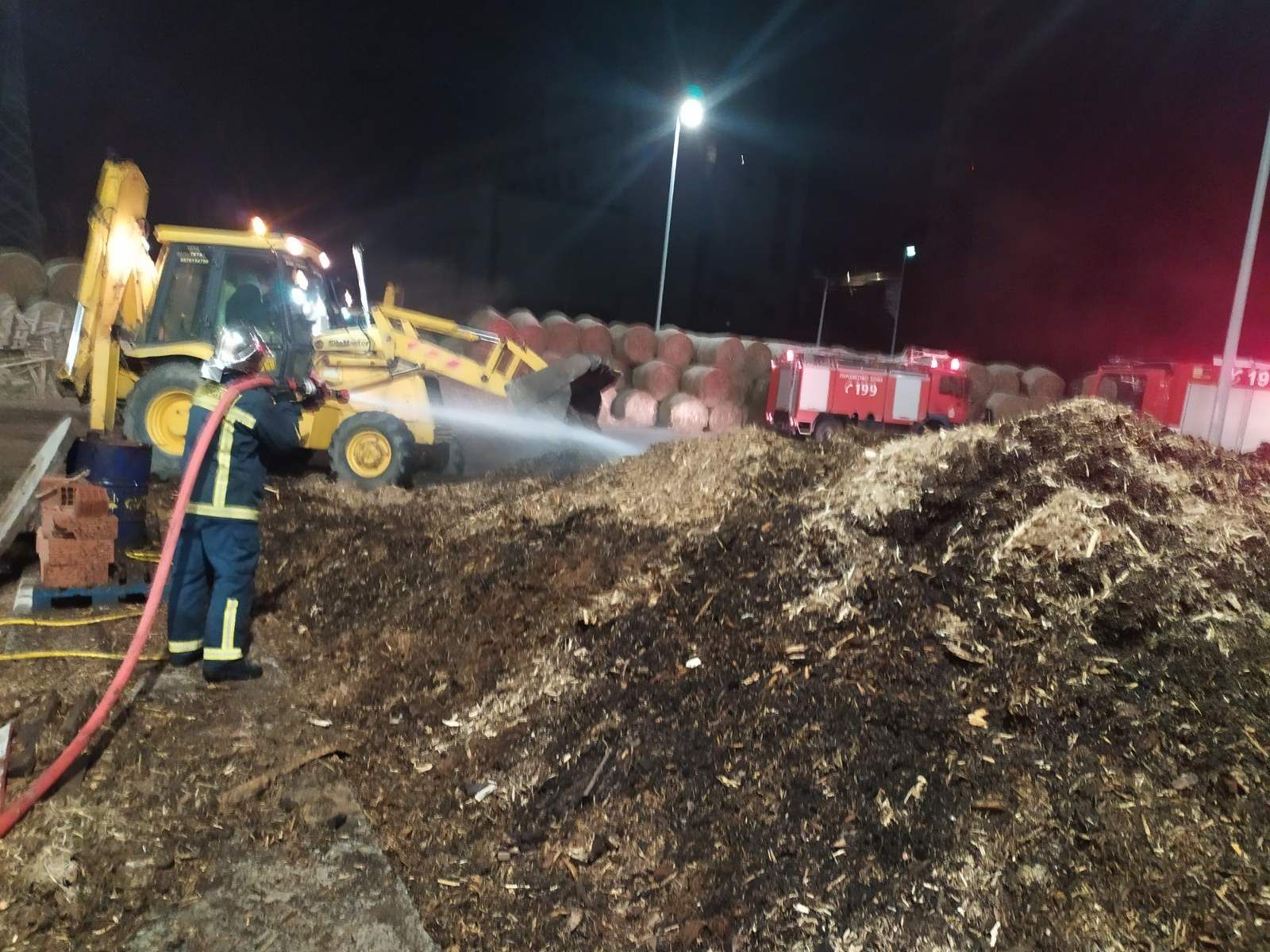 Ανάφλεξη καύσιμου υλικού στην τηλεθέρμανση Αμυνταίου τώρα