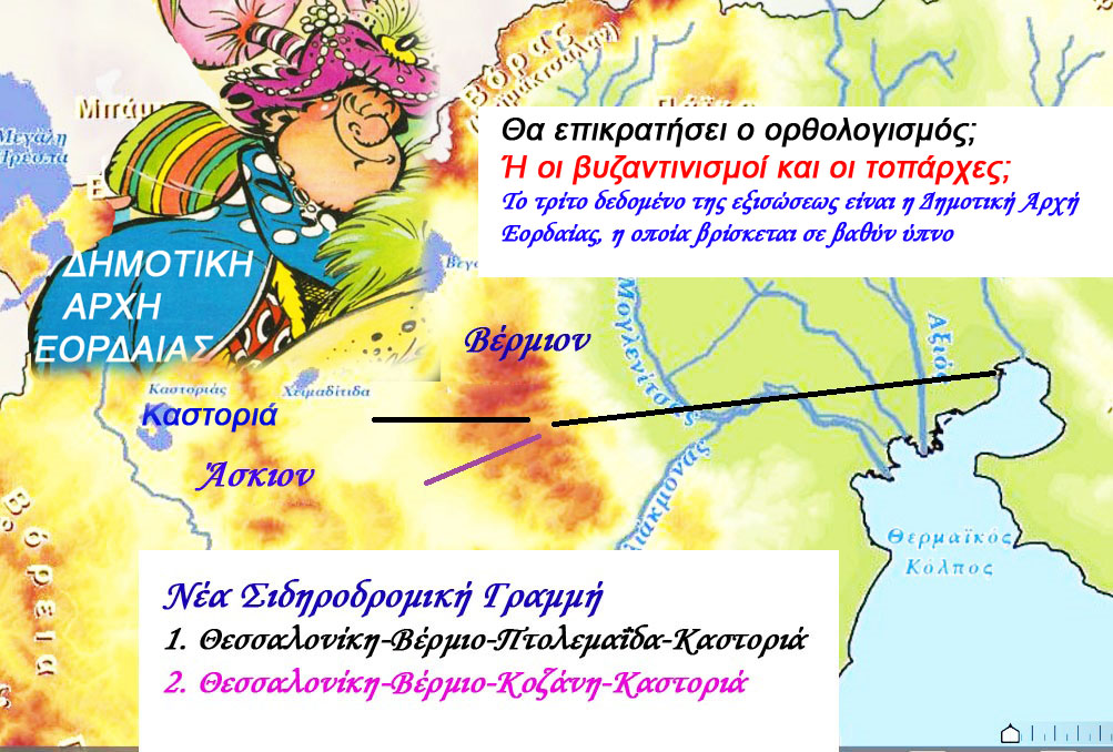 Θα επικρατήσει ο ορθολογισμός; Ή oι βυζαντινισμοί και οι τοπάρχες; Το τρίτο δεδομένο της εξισώσεως είναι η Δημοτική Αρχή  Εορδαίας, η οποία βρίσκεται σε βαθύν ύπνο
